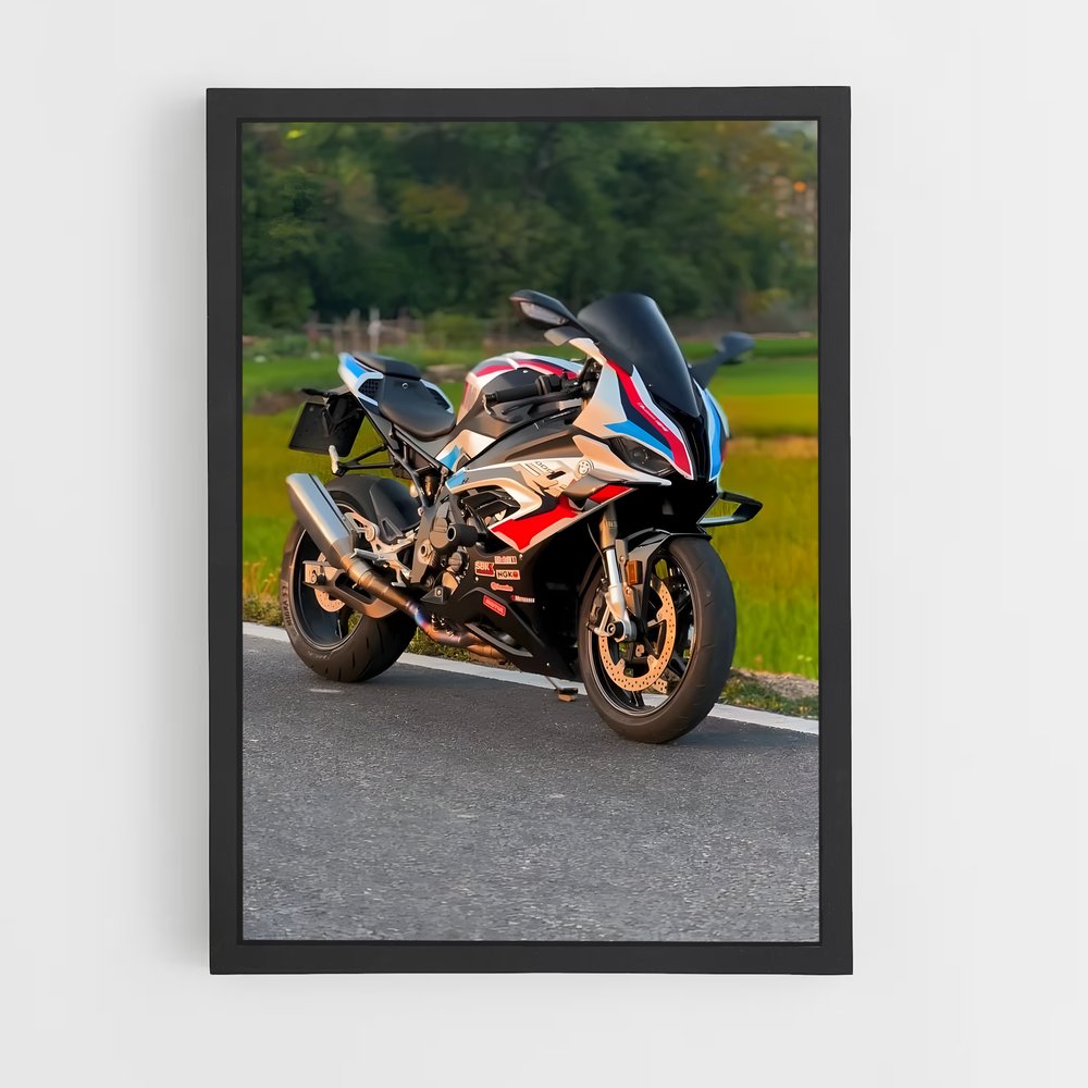 Poster Route et Liberté – affiche BMW Motorrad (vue 2)